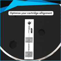 Axiom Turntable Cartridge Stylus Alignment Protractor Set Vinyl Record Player Phono Cartridge Alignment Protractor VTA Azimuth Ruler